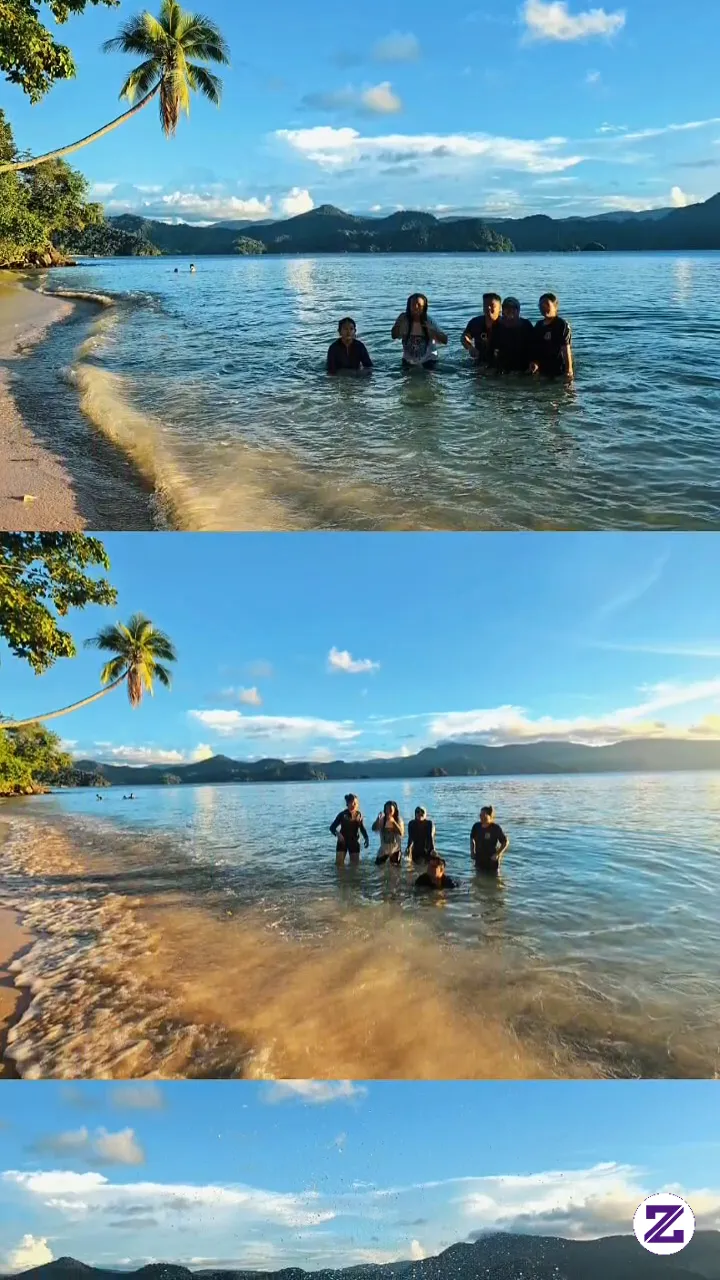 Berenang Bersama Teman