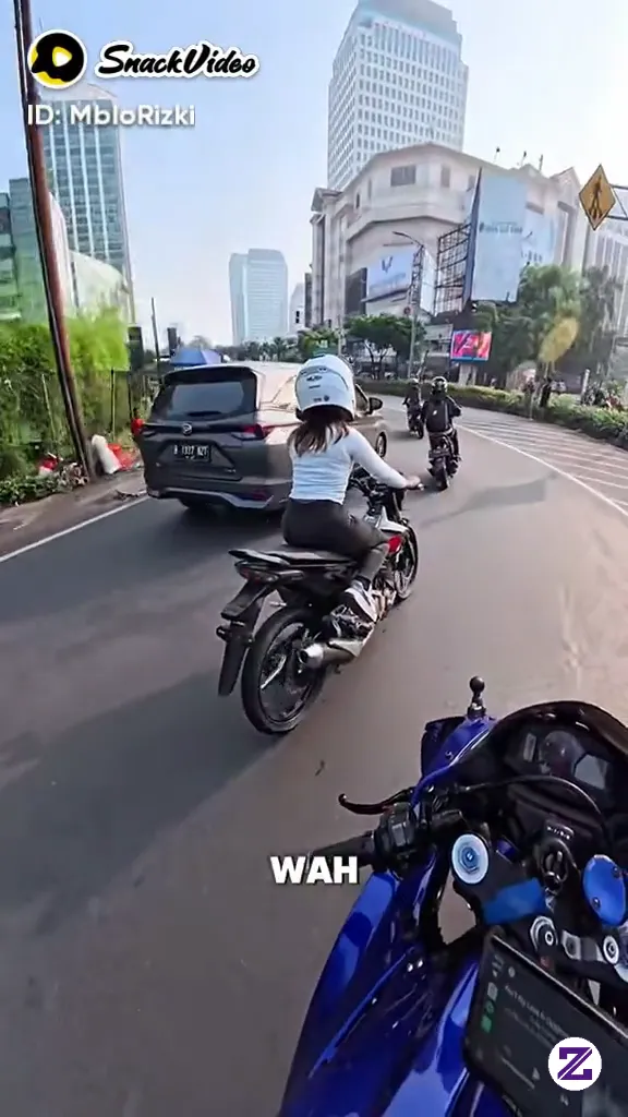 Siii Cantik Pencinta Satria Fu😆