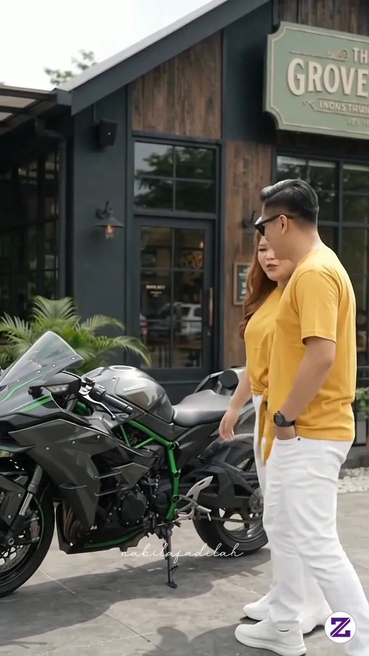 Jalan Di Sore Hari🥰#outfitcouple#kaoscouple#fashioncouple
