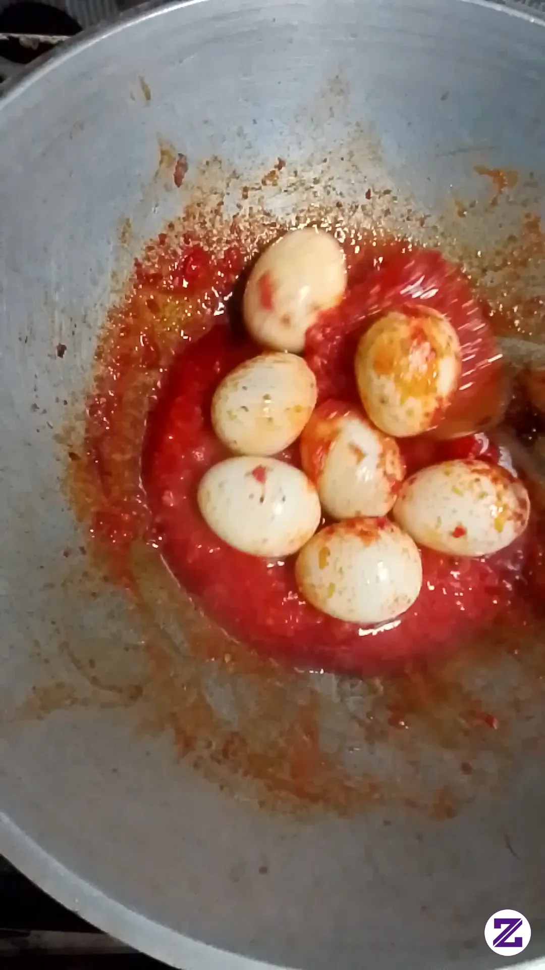 Telor Balado 5 Menit Jadi