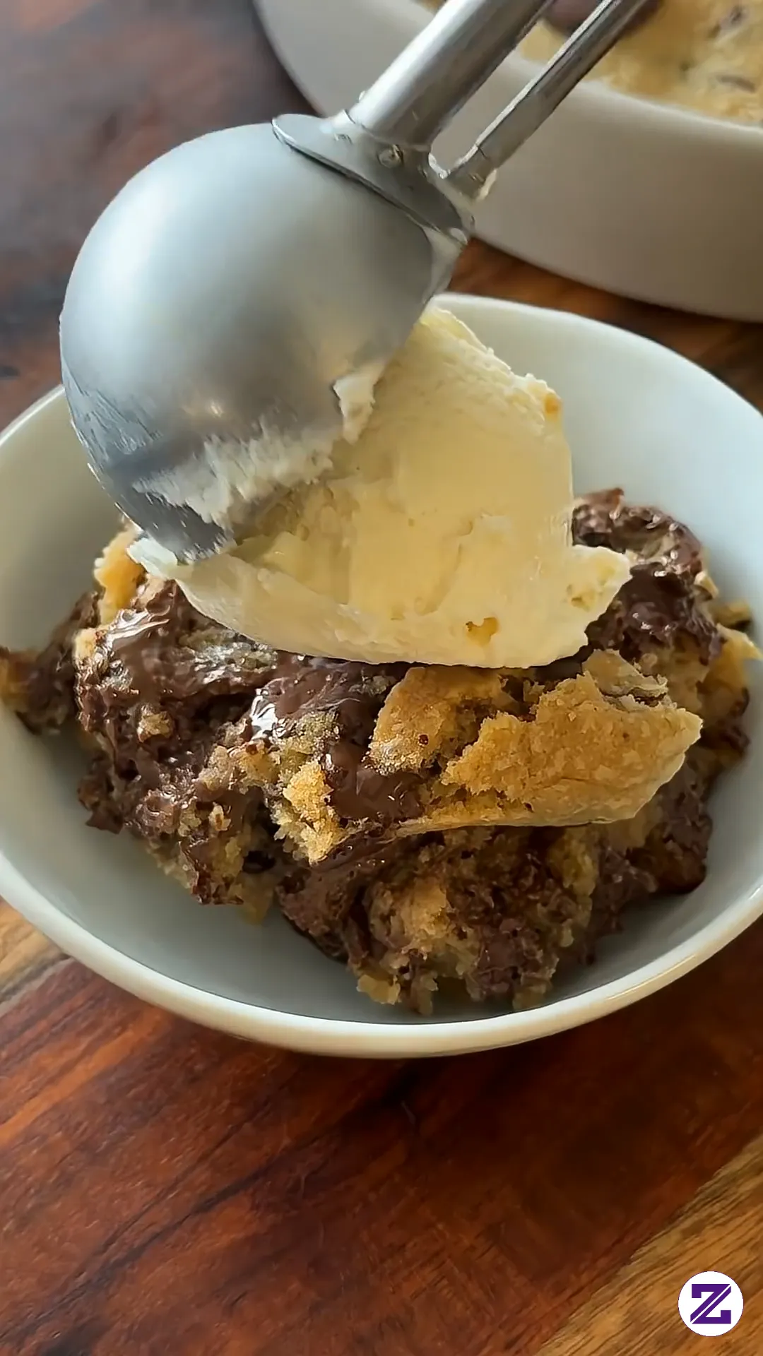 Nutella Cookies Pie