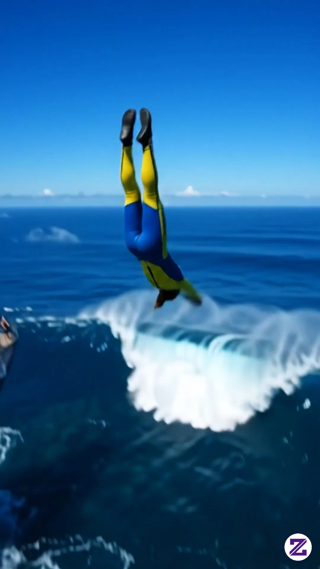 Jump Into Ocean