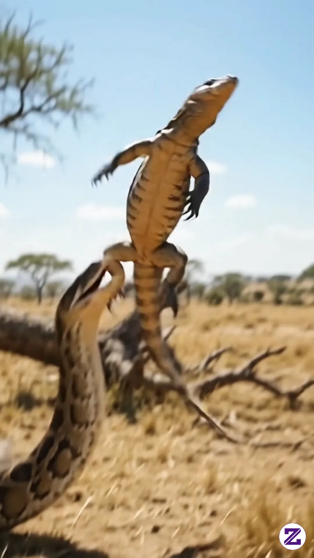 Snake Vs Komodo