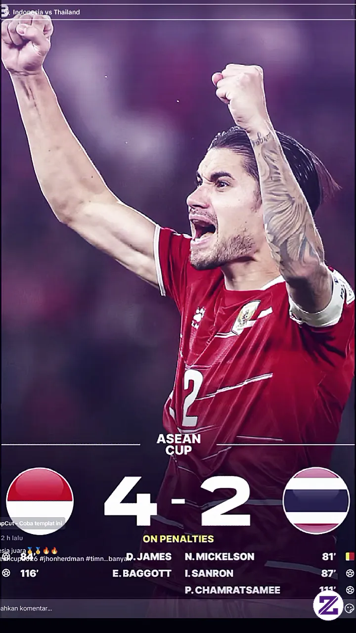 Timnas The Champion INDONESIA Piala Fifa Asean 2026