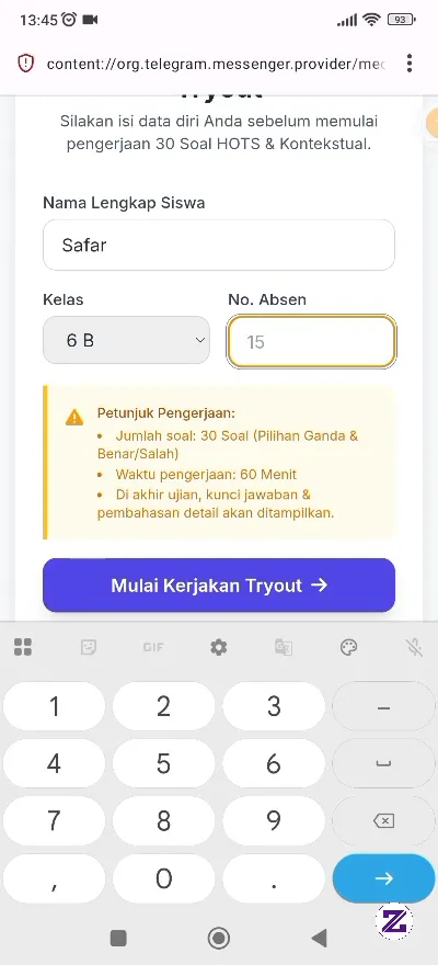 ATM (Amati Tiru Modifikasi)....akhirnya Bisa Juga Membuat Aplikasi Untuk Latihan