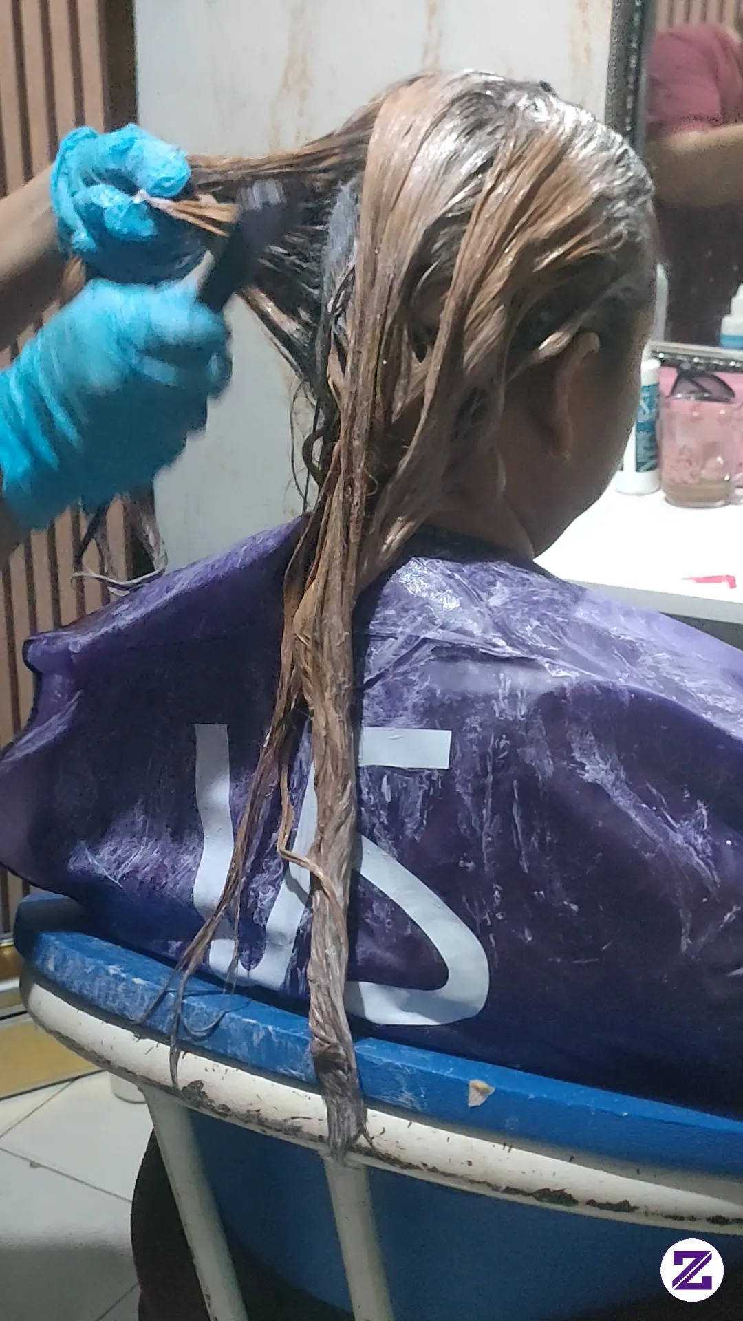Proses Bleaching ITu Butuh Kesabaran Extra, Jgn Lupa Sebelum Di Bleaching Kasih