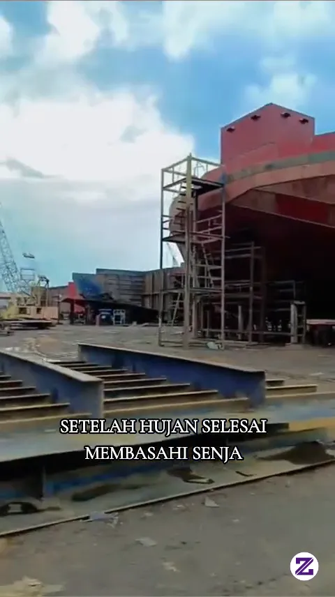 SENJA DAN HUJAN DENGAN CERITANYA...