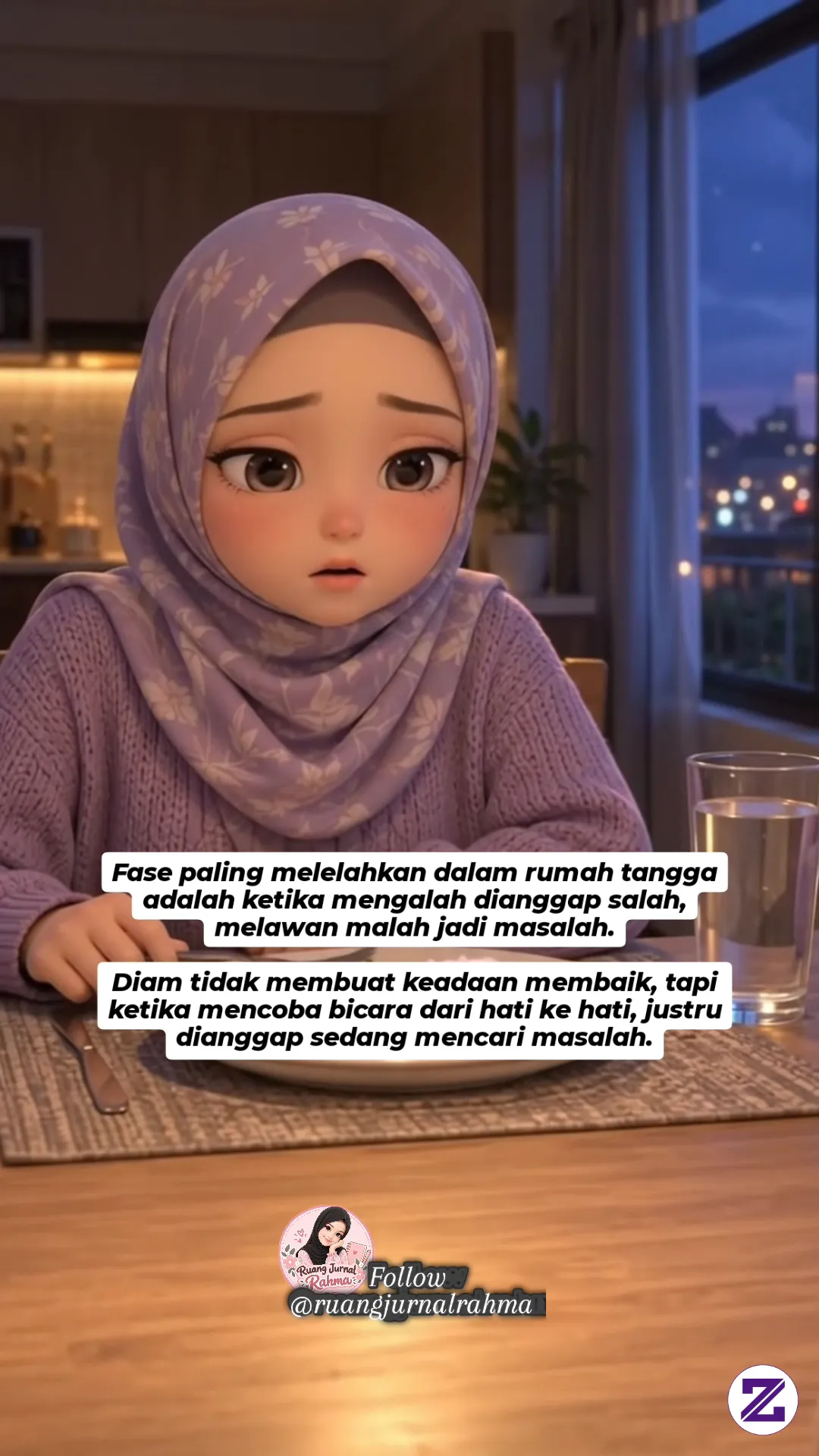 Kadang Yang Dibutuhkan Dalam Rumah Tangga Bukan Siapa Yang Menang Atau Kalah,