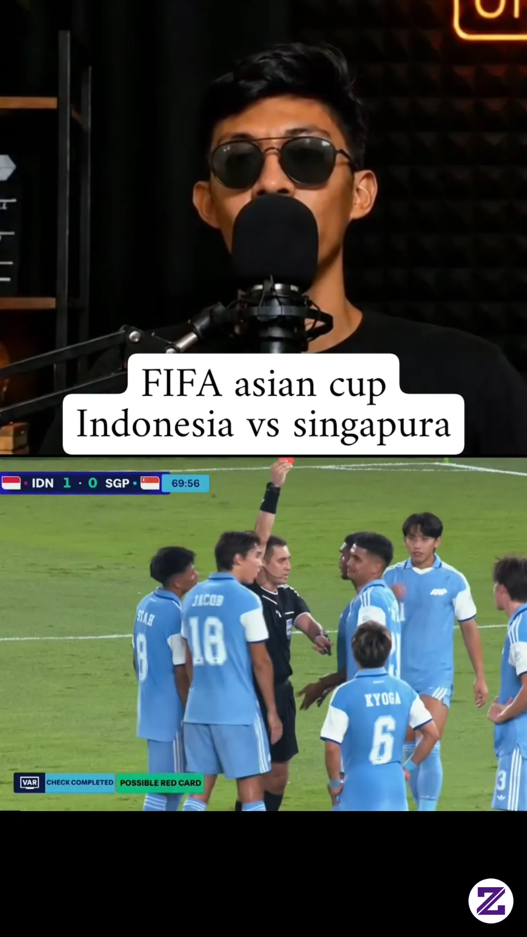 Indonesia Vs Singapura Piala Fifa Asian Cup 2026 Full Highlight