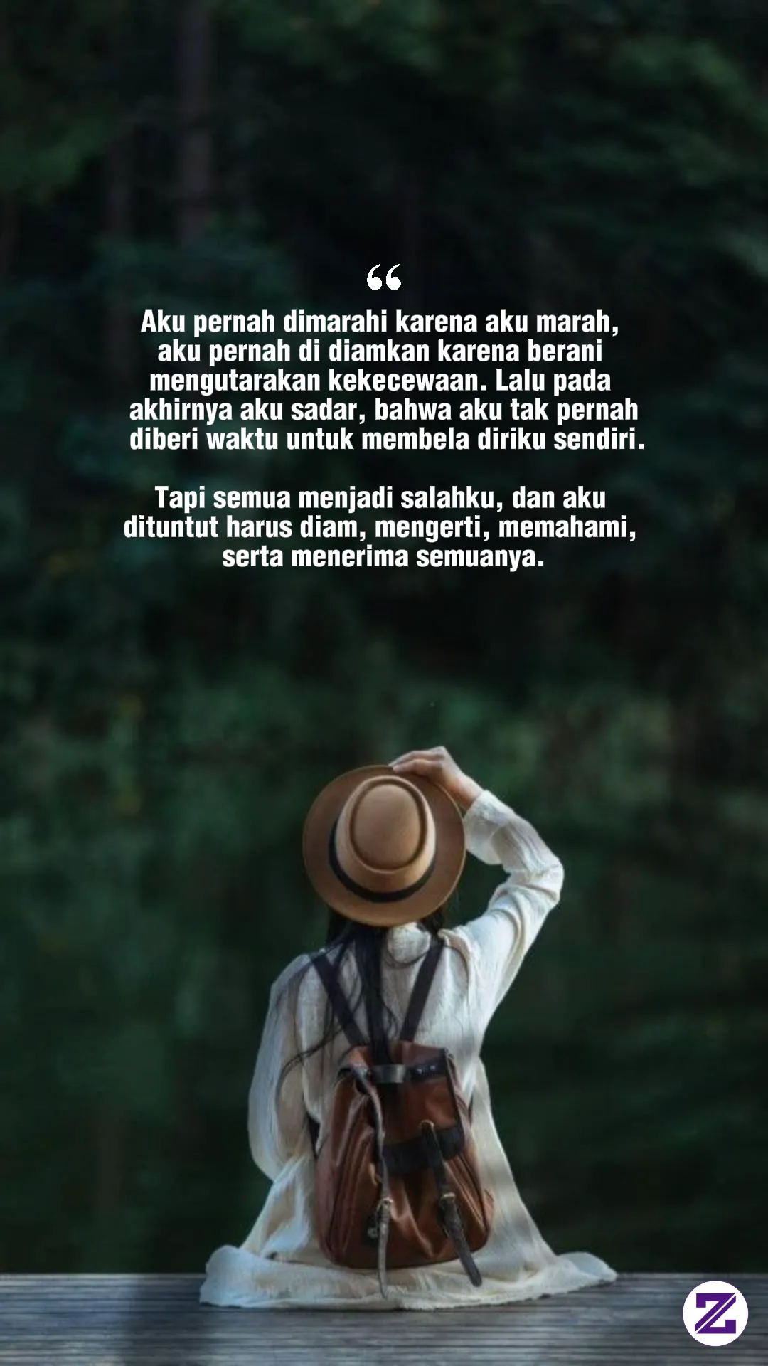 Aku Pernah Dimarahi Karena Aku Marah, Aku Pernah Di Diamkan Karena Berani