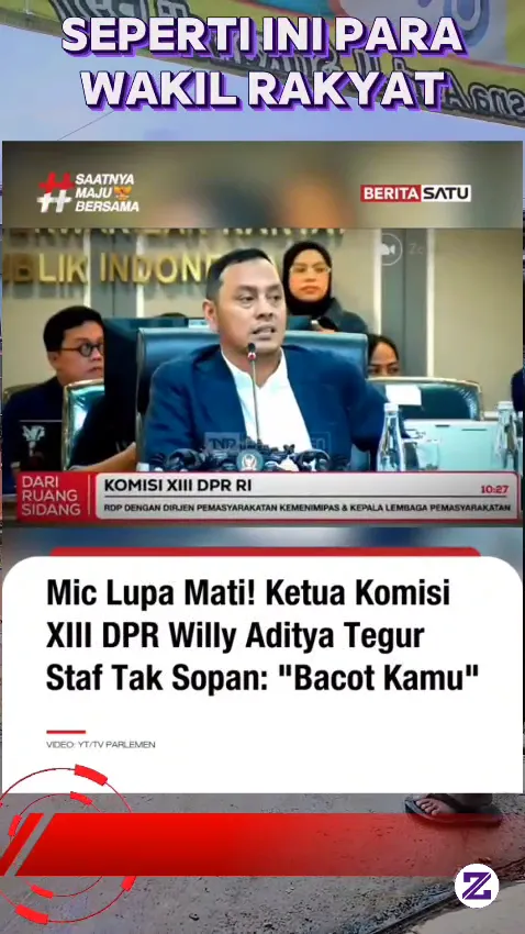 Para Wakil Rakyat Tidak Beretika