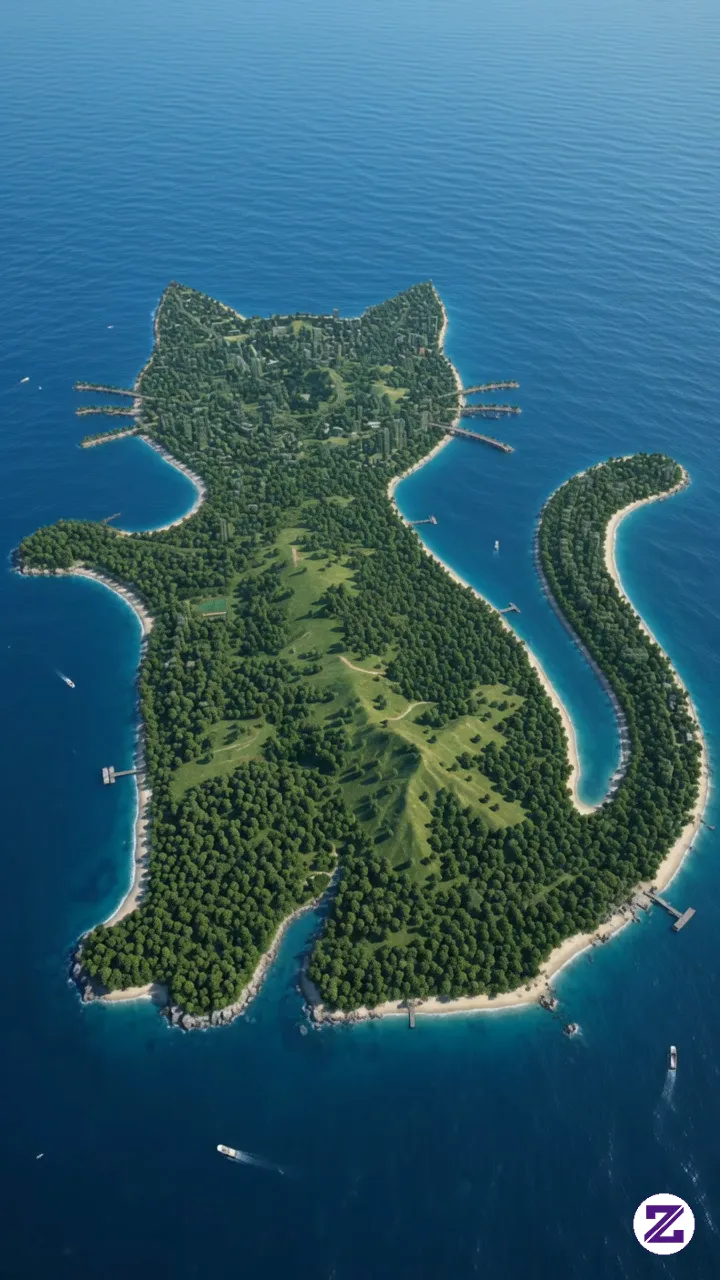 TRANSFORMASI PULAU KUCING MENJADI KOTA MODERN