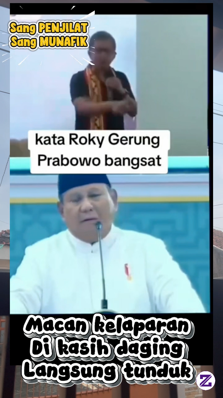 Inilah Orang Paling Munafik Nama Nya Si Rocky Gerung. video by Tina Karlina