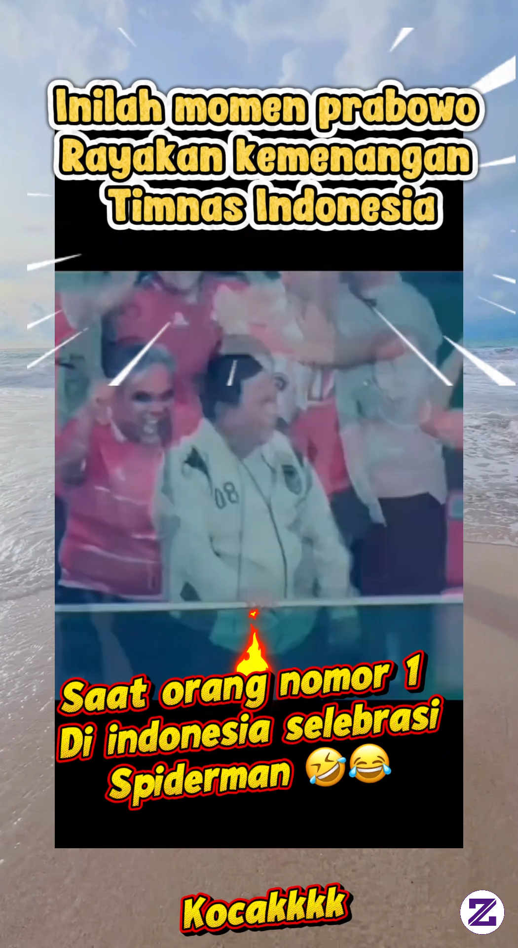 Selebrasi Spiderman Kocak🤣😂🤣