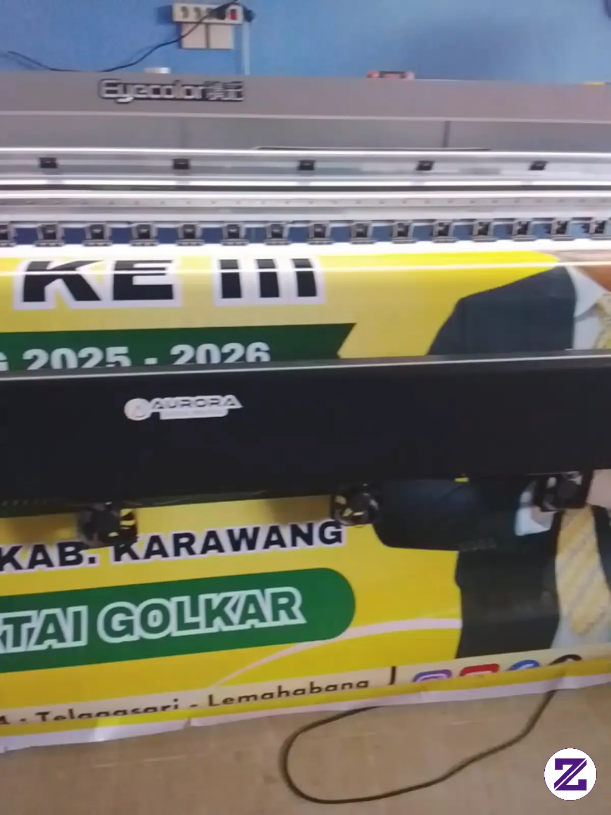 Cetak Spanduk Caleg Sikuning