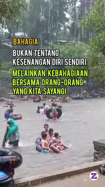 Bahagia Itu Bukan Tentang Kesenangan Diri Sendiri, Tapi Bahagia Bersama Orang