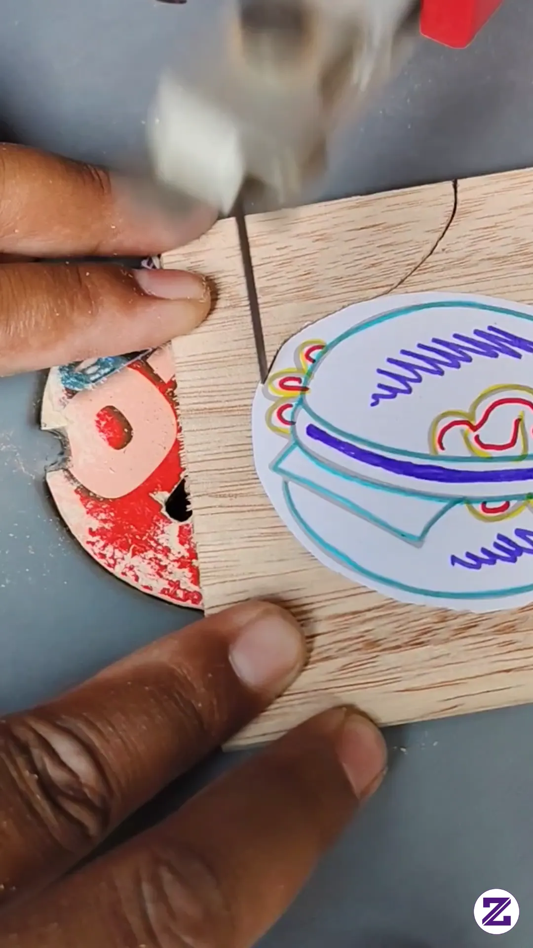 Cut The Bread Image With A Scroll Saw✅