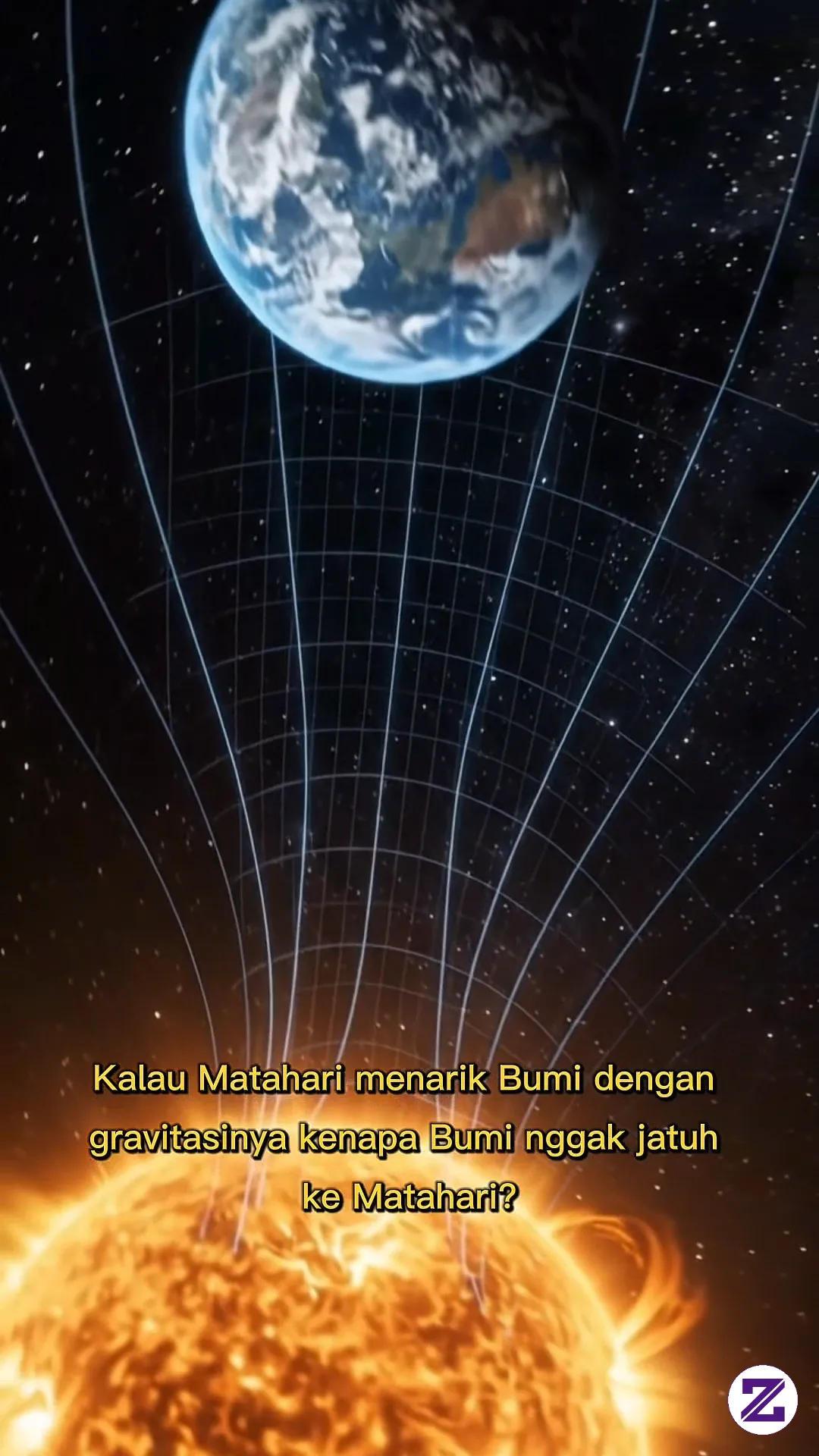 Kenapa Bumi Nggak Jatuh Ke Matahari? 🌍☀️