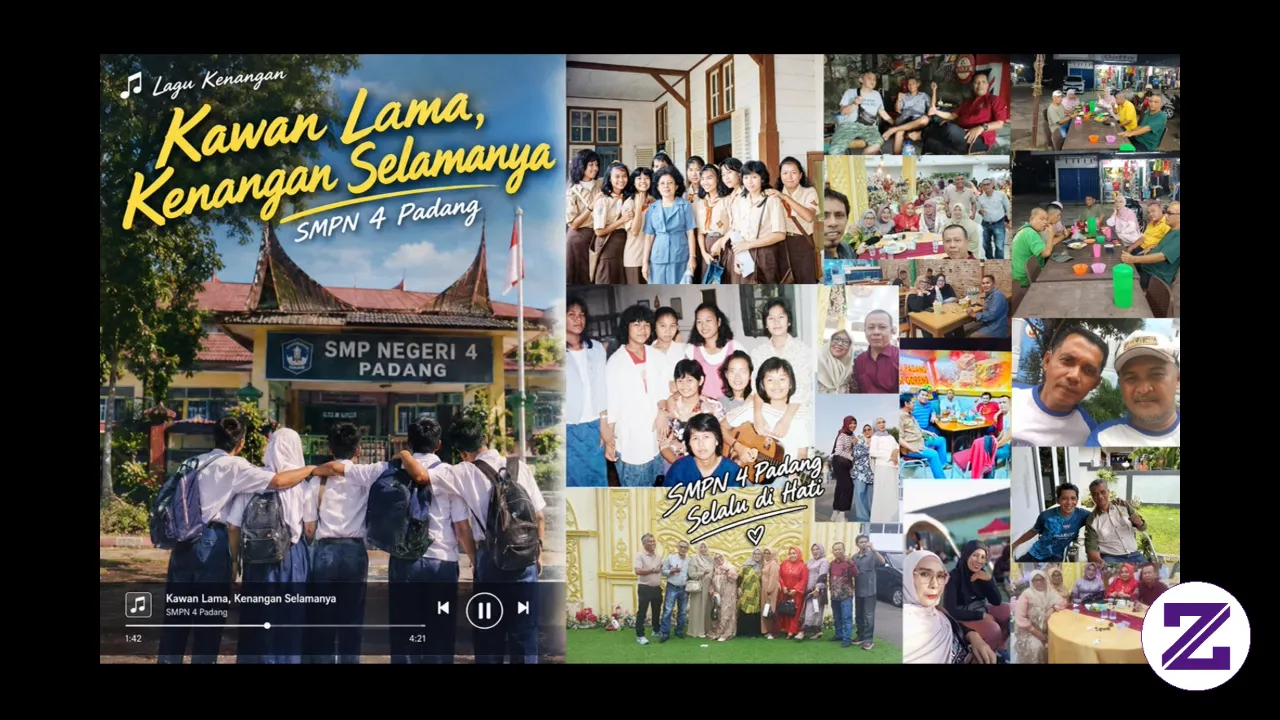 Reborn SMPN 4 89 Padang Channel "Lagu Kawan Lama Kenangan Selamanya SMPN 4 89