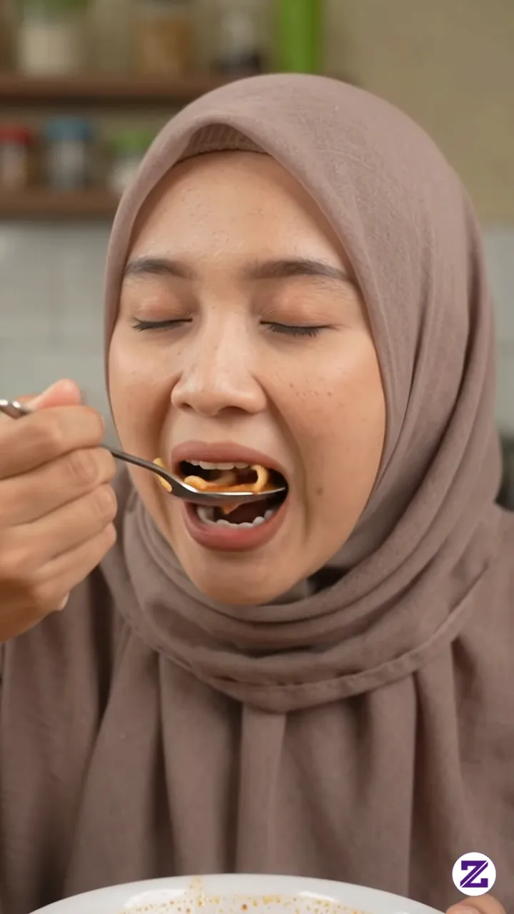 Makan Seblak 😂 Enak Pedas Mantap