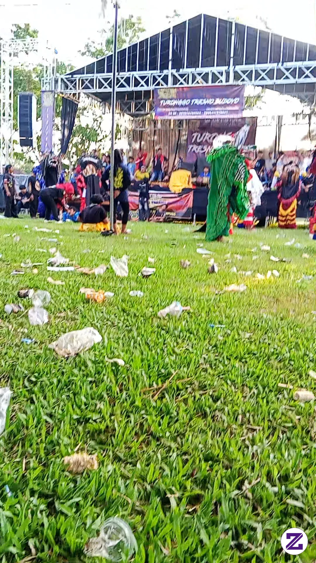 Tradisional Jaranan In Rejomulyo Lampung Selatan.
