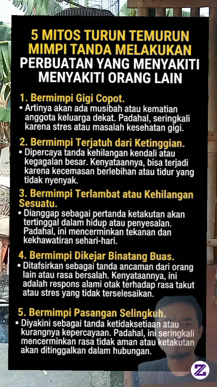 5 Mitos Turun Temurun Tanda Melakukan Perbuatan Yang Menyakiti Orang Lain