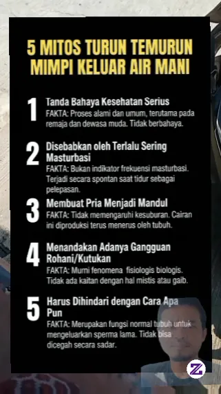 5 Mitos Turun Temurun Mimpi Keluar Air Mani