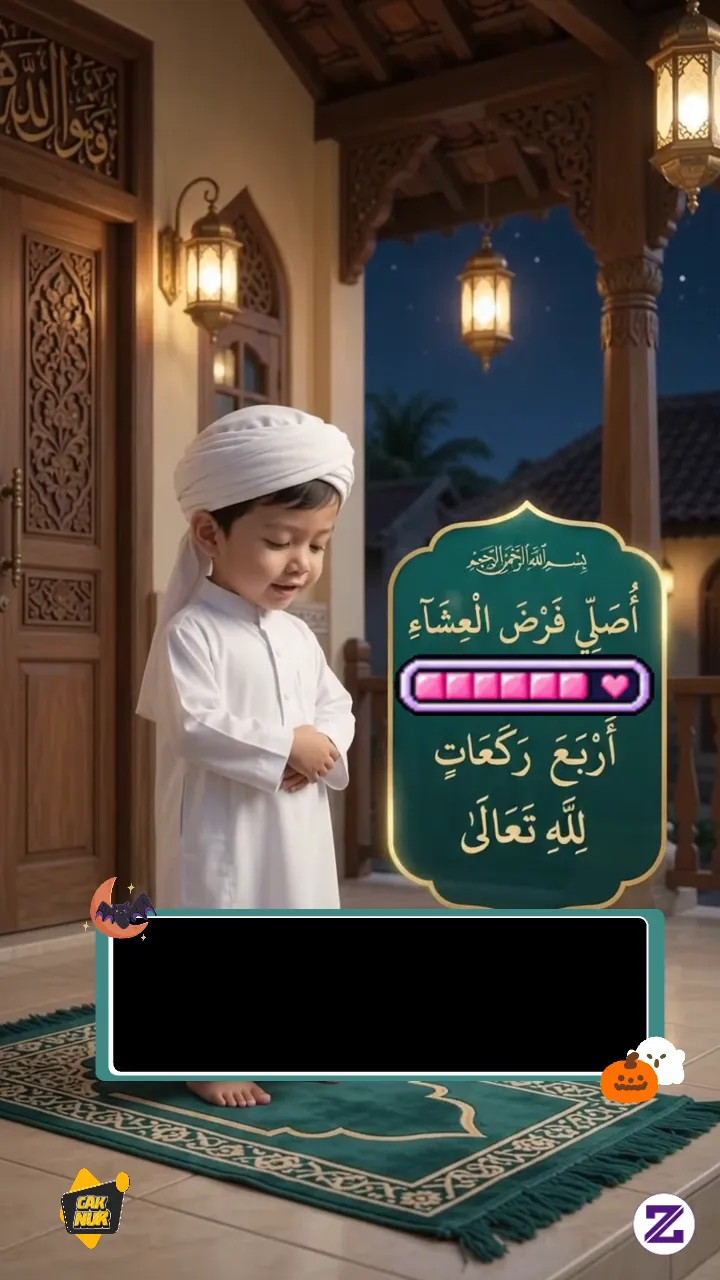 Niat Sholat Isyak - Tutorial - Nurahman