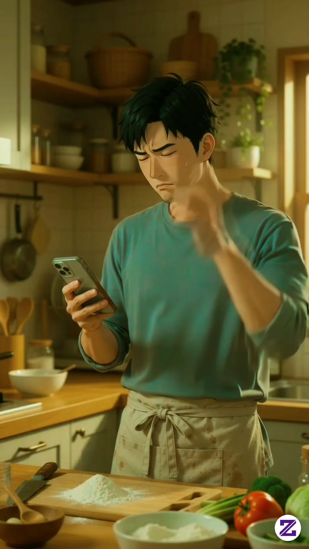 He Had Never Cooked Before... But He Tried Anyway 🍳🤍