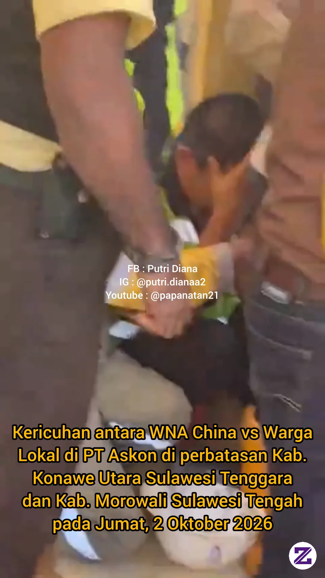 Warga Lokal Vs WNA China Di PT Askon Desa Matarape Sulawesi Tengah