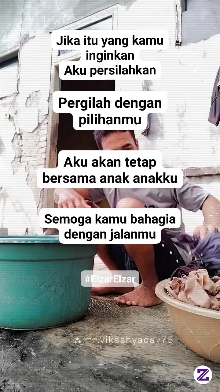 Silahkan Pergi Dengan Pilihanmu Biarkan Aku Bersama Anak-anakku