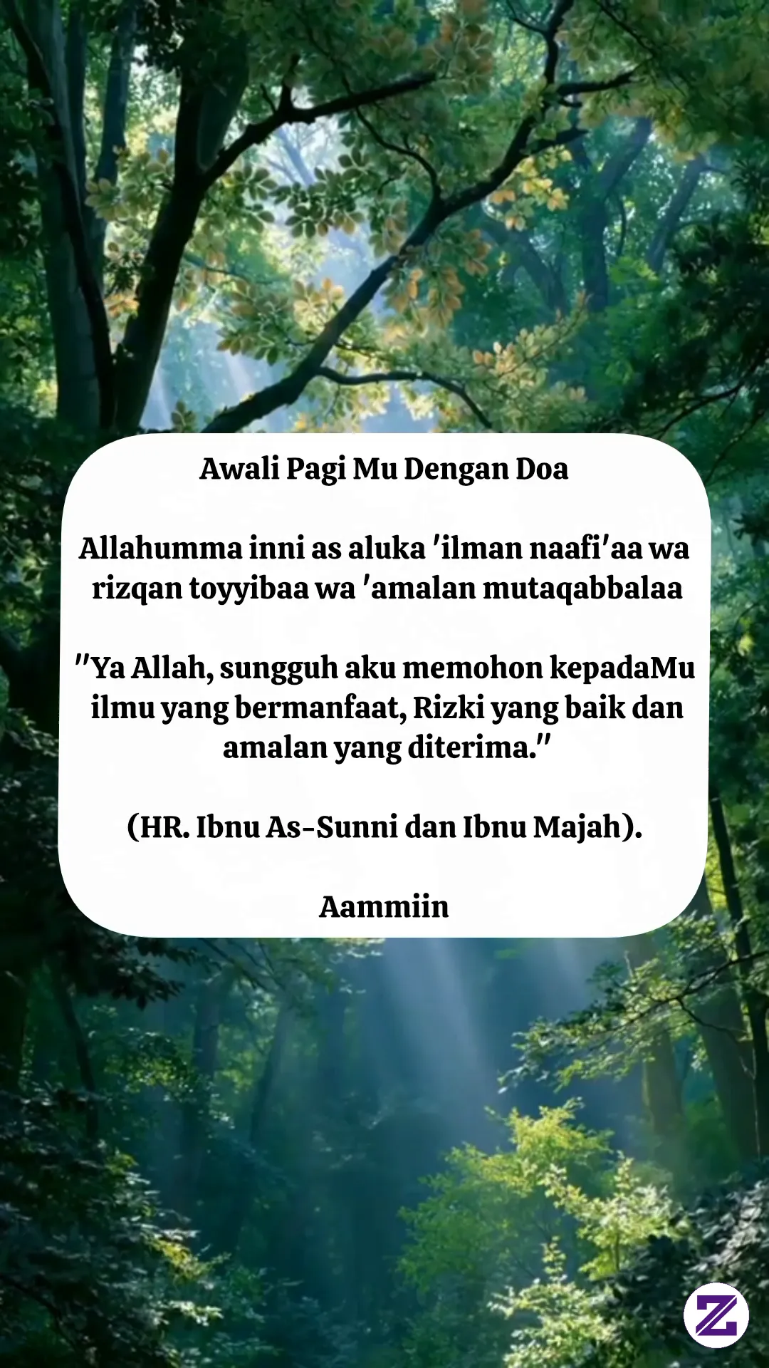Doa Pagi Hari