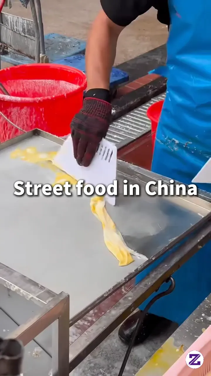 Only In China Silky Rice Noodle Roll That Melts Gently On Your Tongue. Steamed