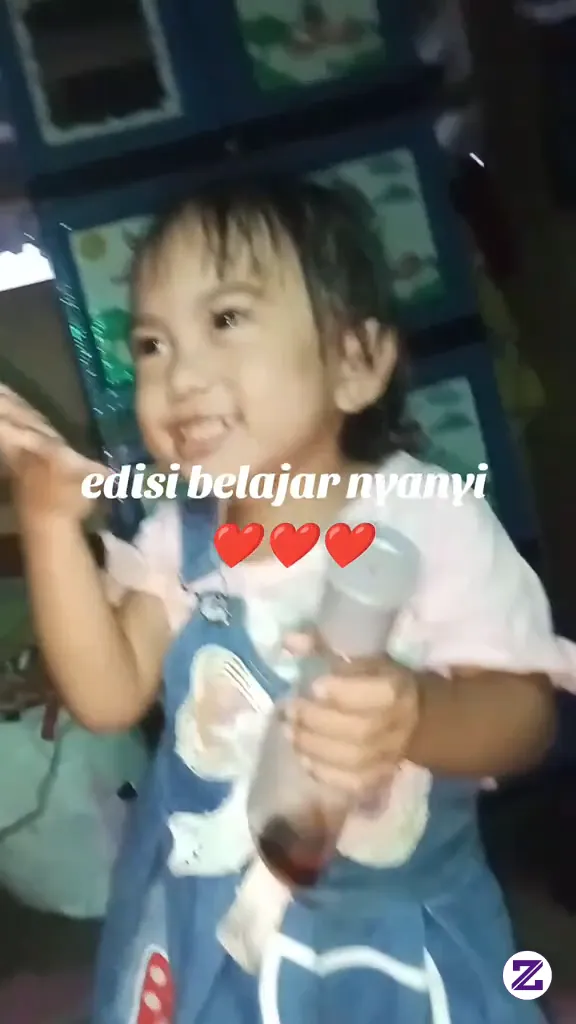 Sih Kecil Belajar Nyanyi 🤣🤣