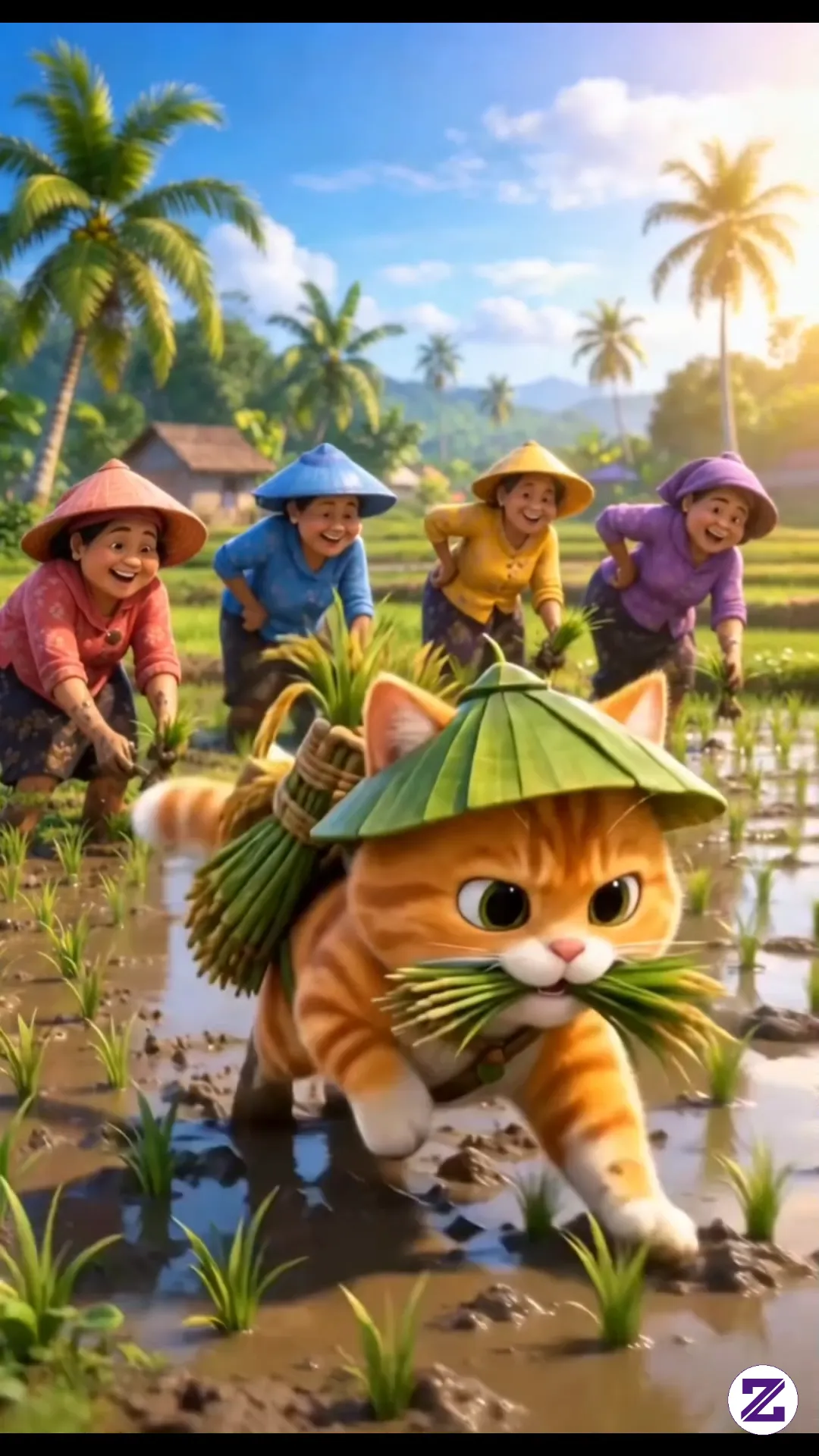 Emak Emak Heppy Si Oren Jadi Anak Kesayangan