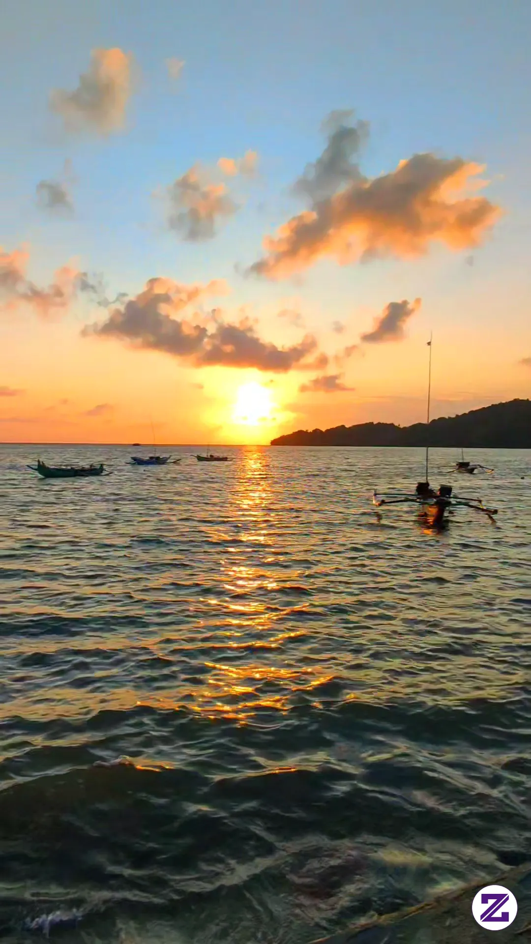 Sunset Di Pantai Bawean