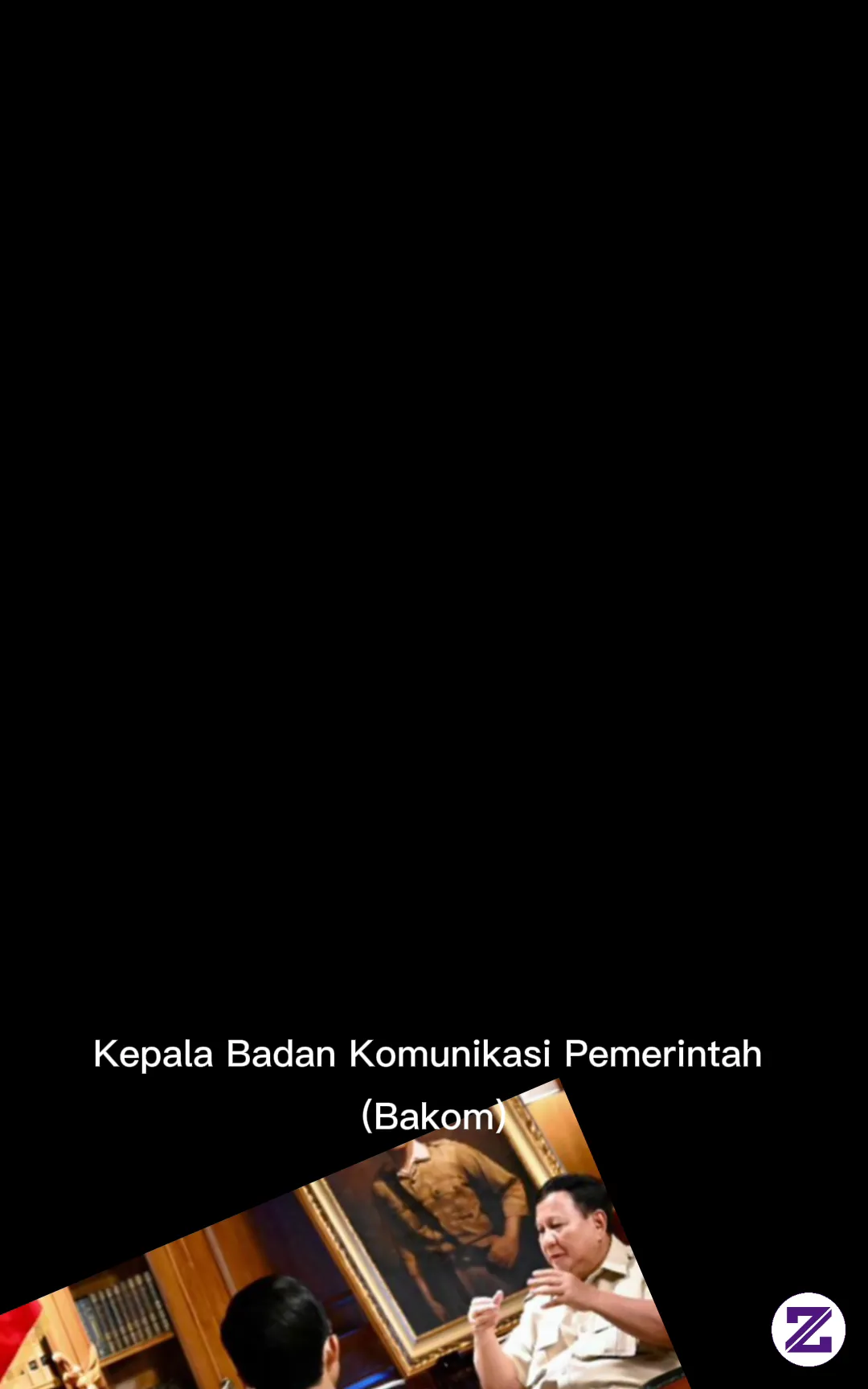Presiden Prabowo Subianto Memanggil Kepala Badan Komunikasi Pemerintah