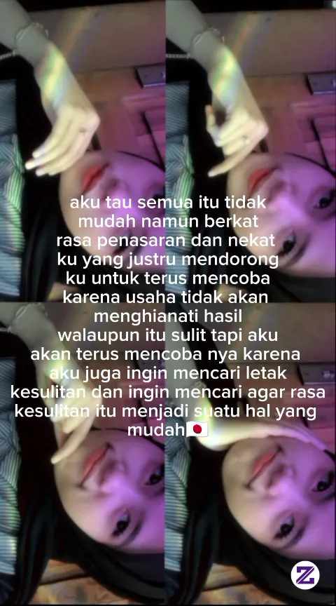 Semakin Sulit Justru Semakin Semangat Untuk Terus Mencobanya