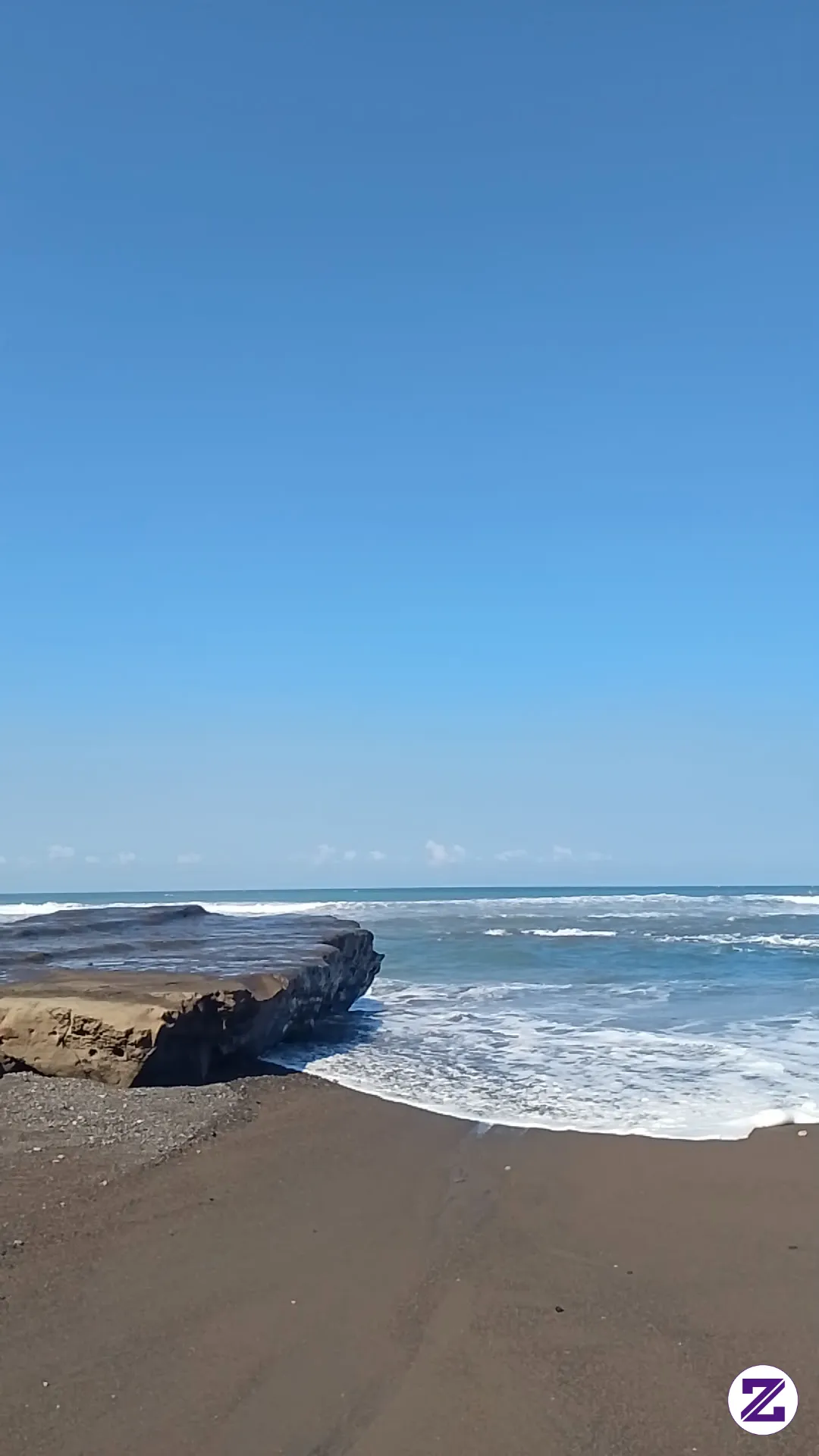 Suasana Di Pantai Selatan Garut
