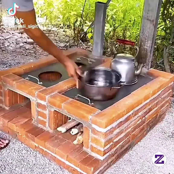 Tutorial Membuat Kompor Kayu Tanpa Asap