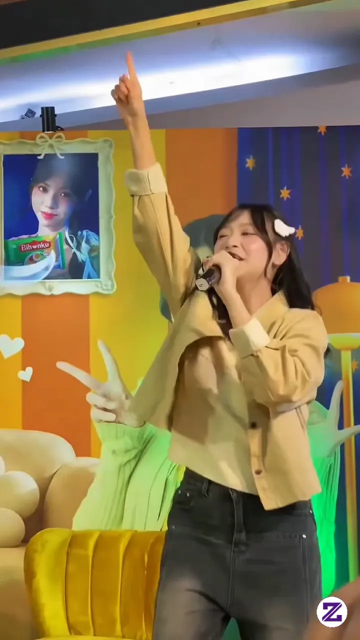 Dia Mah Selalu Bersemangat Sekali #lilyjkt48 #araliejkt48 #jkt48