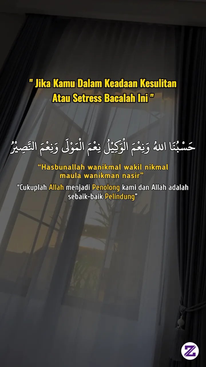 Saat Hati Terasa Berat Dan Keadaan Terasa Sulit, Jangan Menyerah. Berserah
