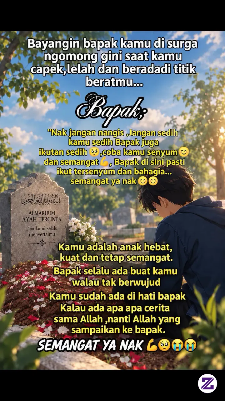 Bayangin Kalo Bapak Di Surga Ngomong.....😭😭😭