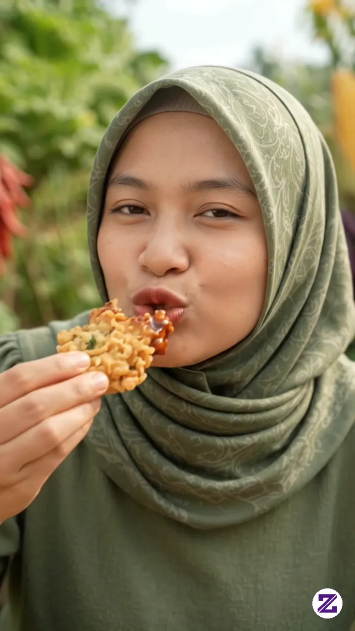 Pernahkah Kalian Makan Gorengan Dicocol Dengan Kecap Yang Diiris Cabai? 🥹🔥
