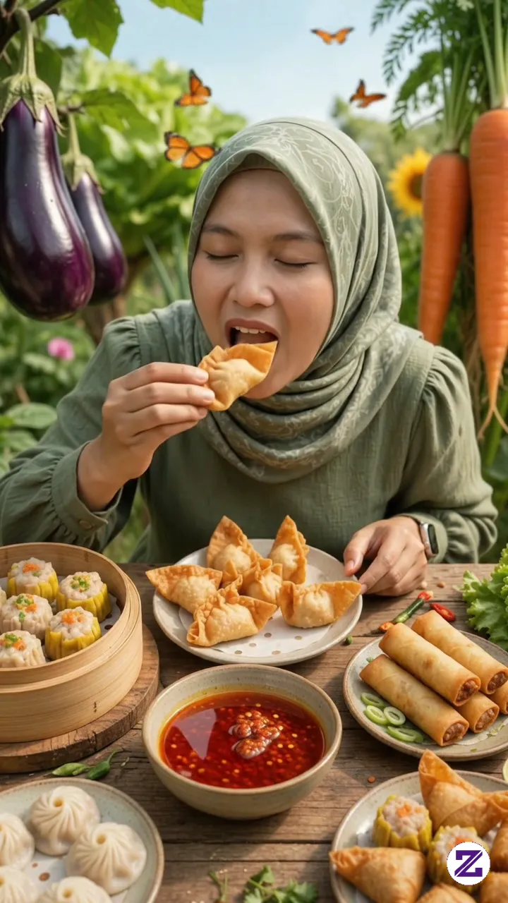 Ternyata 1 Bungkus Kulit Dimsum Bisa Jadi Sekebun Cemilan Seenak Ini! Dari Kukus