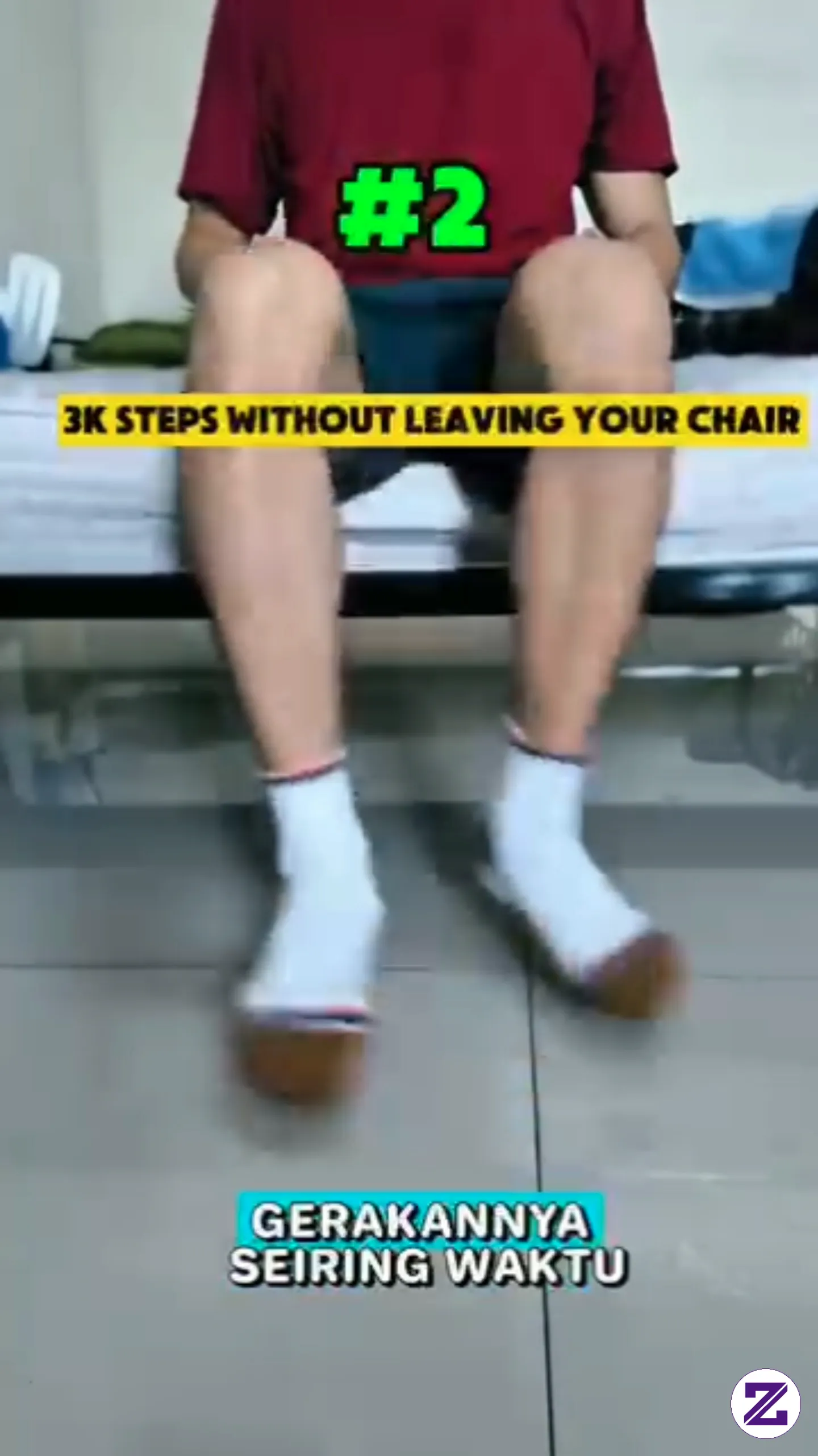 Coba Deh Gerakan Ini 5mnit Sambil Duduk Di Kursi.