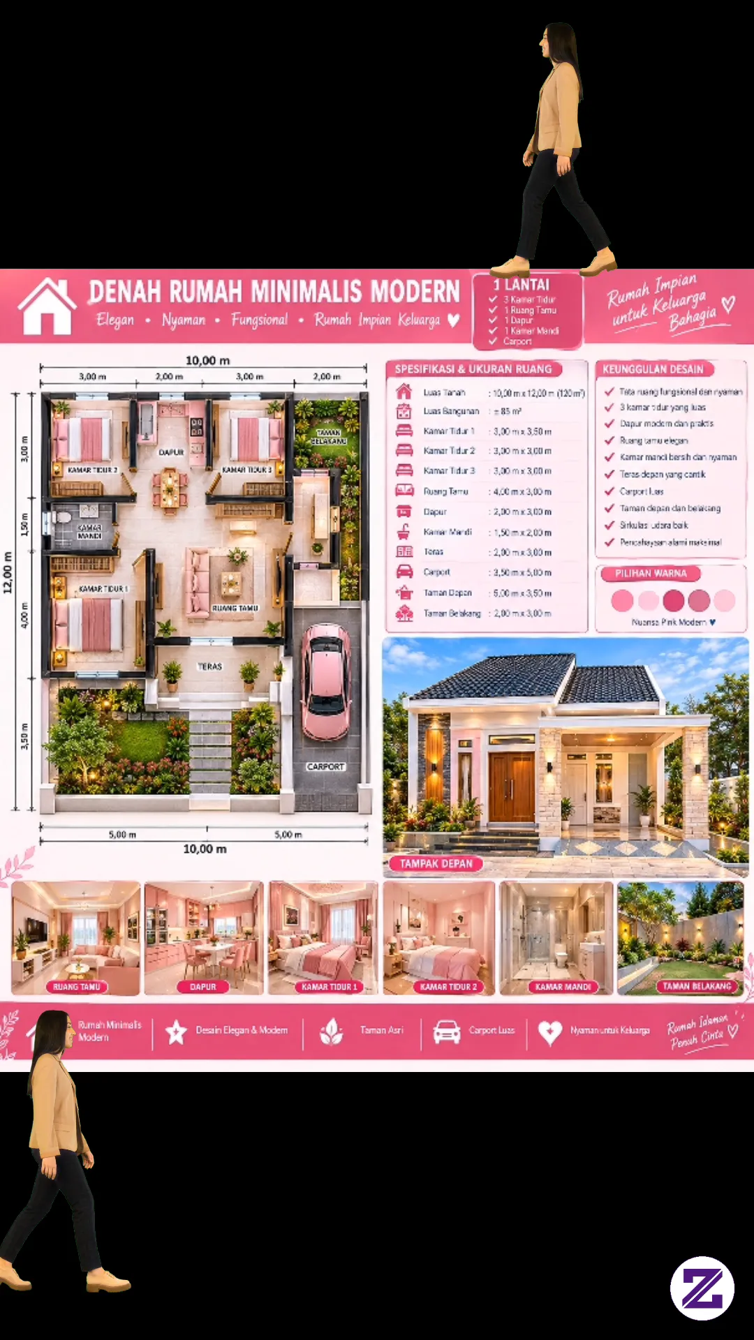 Desain Rumah Minimalis Modern😊😊😊