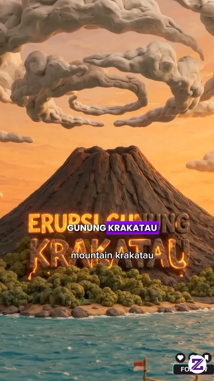 Letusan Gunung Krakatau Yang Menggemparkan Dunia