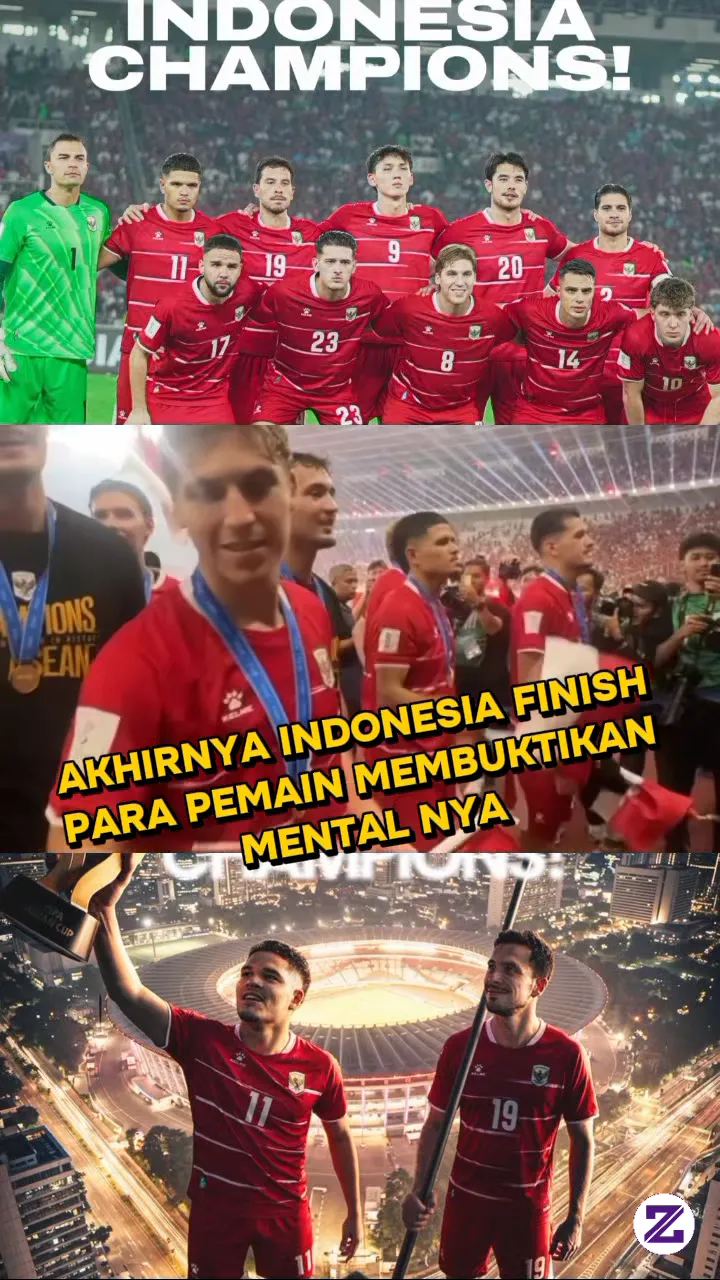 Indonesia Ciptakan Sejarah Pertama Kali Juara Asia
