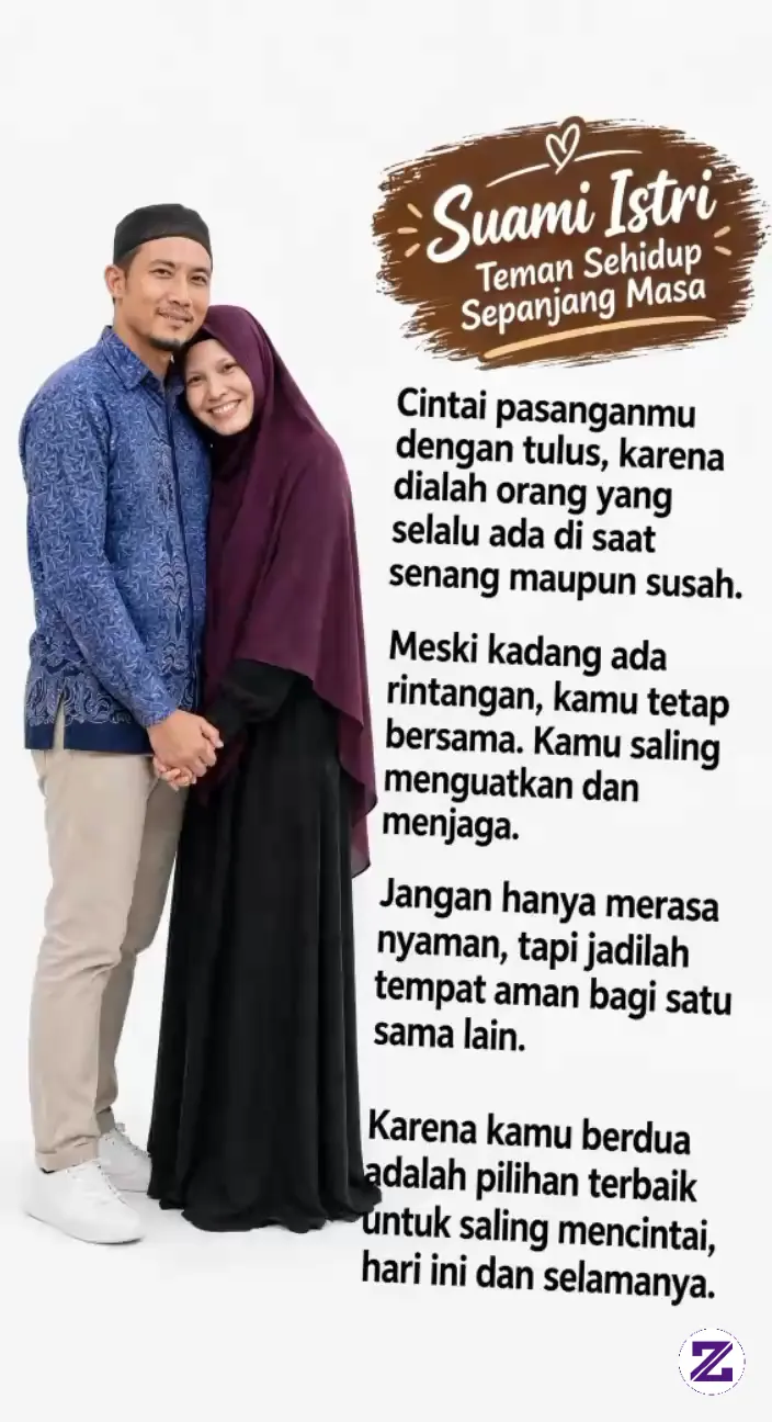 *Suami Istri Teman Sepanjang Masa*